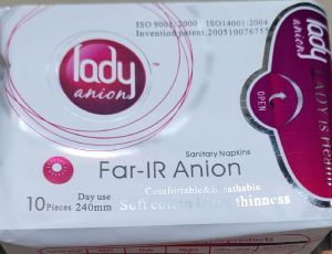 Day Use Lady Anion Sanitary Napkin