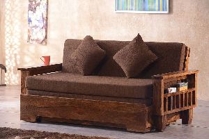 Wooden Sofa Cum Bed