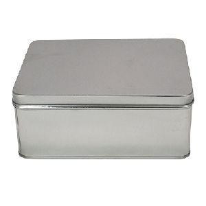 rectangular tin box