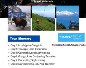 5N/6D Gangtok & Darjeeling Tour