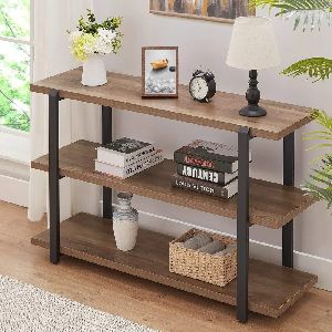 Dexter wooden Console Table With 3 Tier Storage