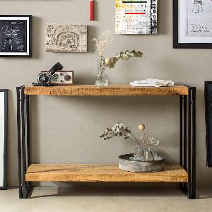 Luna Industrial Console Table