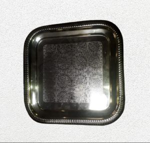 Metal Square Serving Tray