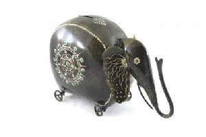 Metal Elephant Statue