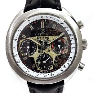 Titoni Chronograph Race King R72 Steel Winding Watch