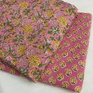 Unstitched Printed Cotton Fabric