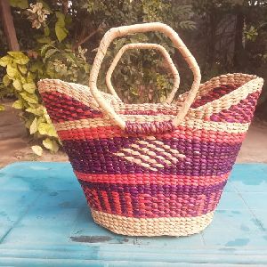 Straw Fancy Basket