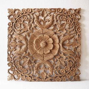 wooden carved wall panels