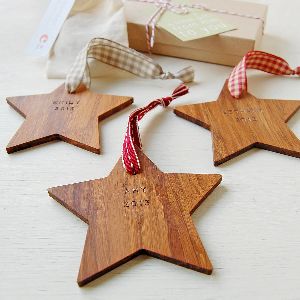 Wooden Christmas Stars