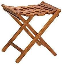 Wooden Folding Stool