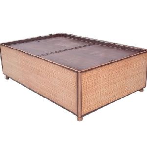 teak wood single bed