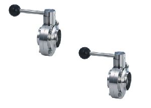 Stainless Steel Dairy Butterfly Valves