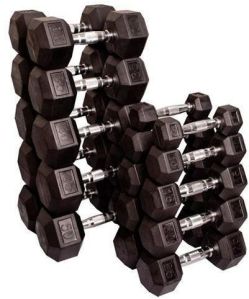 rubber dumbbell