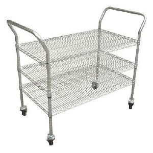 ESD Stainless Steel Trolley