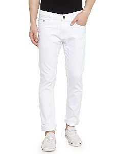 Branded White Jeans