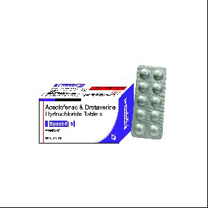 Drotaverin & Aceclofenac Tablet