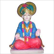 Marble Swami Narayan Statue