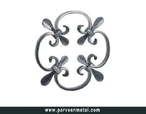 Wrought Iron Rosettes