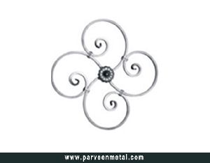 Wrought Iron Rosettes