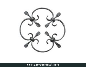 Wrought Iron Rosettes