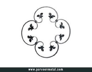Wrought Iron Rosettes