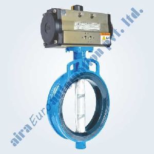 AIRA Butterfly Valve Pneumatic Actuator Operated ECG