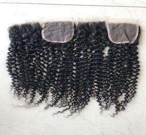 Deep Curly Human Hair Closure