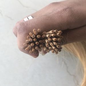 Golden I-Tip Human Hair Extension