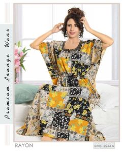 Premium Women's Kaftan Night wear