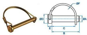 Round Locking Pin