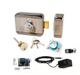 Motorized Door Lock for Wooden Doors