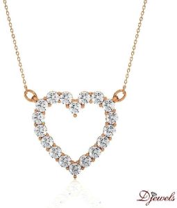 0.73 Ct Certified Diamond 18K Hallmark 7.040 Grms Gold Pendant for Womens