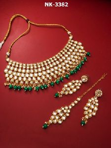 Kundan Jewellery Necklace Set