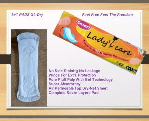 Sanitary napkins XL DRY