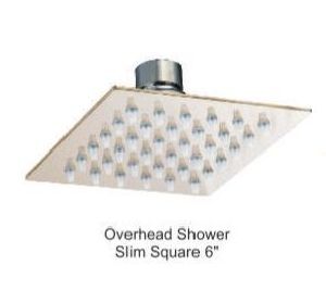 Slim Square Overhead Shower