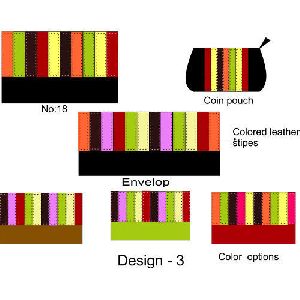 Colored Leather Strips