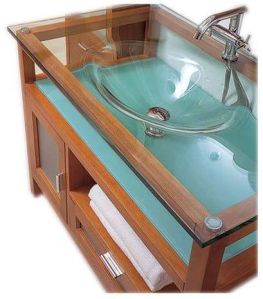 Vanity Glass Basin