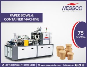 Paper Salad Bowl Machine