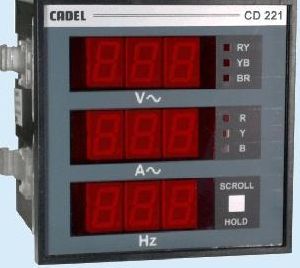 Digital Ampere Voltage Meter