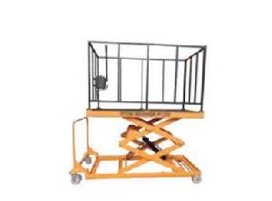 Die Loader Scissor Trolley