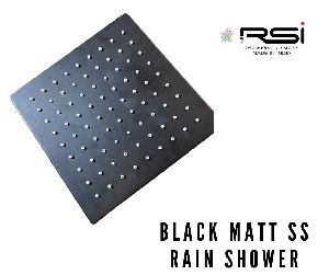 BLACK MATT ULTRASLIM SHOWER 12X12 SQUARE