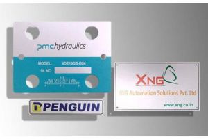 Anodised Name Plate