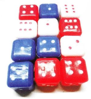 K-Deluxe Large Ludo Dices