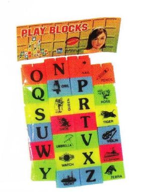 Medium Plastic Alphabet Blocks