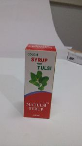 Printed Cough Syrup Box