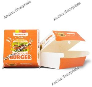 CLAMSHELL BURGER BOX