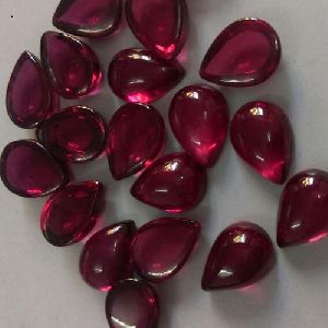 Synthetic Ruby Gemstone