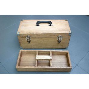 Plain Wooden Tool Box