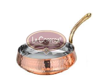 Copper Belly Pan Handle Serving