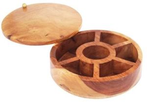 Wooden Spice Box